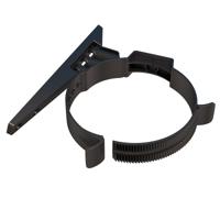 Ubbink dakbeschotbeugel PP 110-131 - zwart - thumbnail