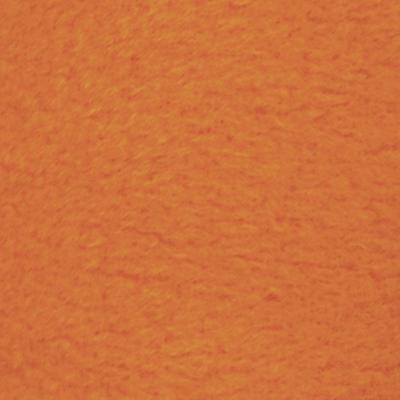 Creativ Company Fleece, l: 125 cm, b: 150 cm, 200 gr, oranje, 1 stuk