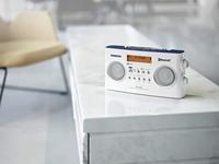 Sangean DPR-26 BT Transistorradio DAB+, VHF (FM) AUX, Bluetooth Acculaadfunctie Wit - thumbnail