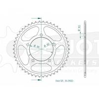 ESJOT Chain wheel 525 46z steel black - thumbnail