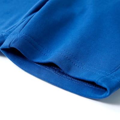 Kindershort met trekkoord 116 blauw