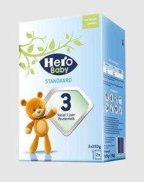 Hero Nutrasense 3 1+ Jaar Peutermelk 2 x 350 g bij Jumbo