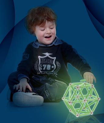 Selecta Supermag - maxi glow 44 delige magnetenset