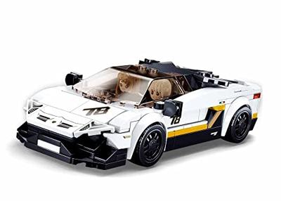 Sluban Modelbricks italiaanse supercar wit (m38-b0957)