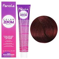 Fanola Color Zoom Permanent Hair Color 4.5 Chestnut Mahony 100ml - thumbnail