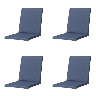 Stapelstoelkussen universeel Panama saffierblauw 97 cm x 49 cm (4 stuks) Madison - Madison Stapelstoelkussen universeel Panama saffierblauw 97 cm x 49 cm (4 stuks) Madison - Madison