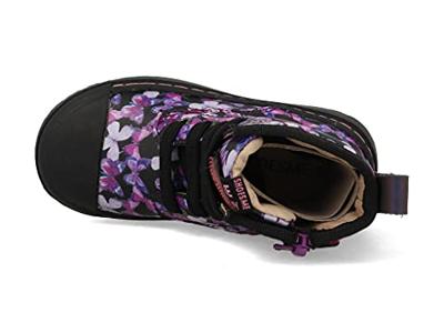Shoesme Boot Biker Black Pink Butterfly SW21W011-A Zwart-22 maat 22