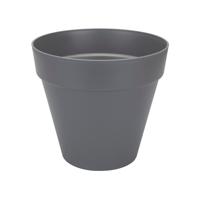 Elho loft urban rond weels bloempot 50 cm antraciet - thumbnail