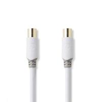 Coaxkabel 100 dB | IEC (coax) male - IEC (coax) female | 2,0 m | Wit - thumbnail