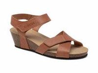 Suecos dames sandalen Idun cognac - thumbnail