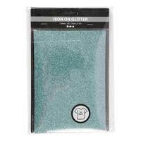 Creativ Company Opstrijkfolie, vel 148x210 mm, glitter, diverse kleuren, 6 vel/ 1 doos - thumbnail