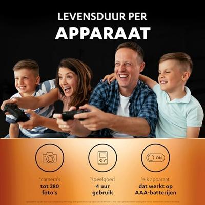 Duracell Batterij OPLAADBAAR 4xAAA 1,2V - thumbnail