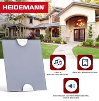 Heidemann 70502 Gong 8 V (max) 95 dBA Zilver - thumbnail