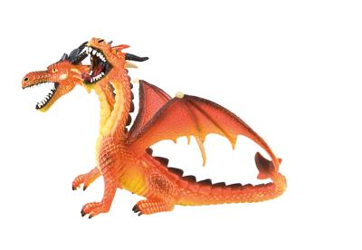 Bullyland Draak tweekoppig oranje (75598)