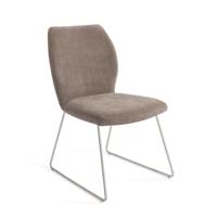 Jesper Home Eetkamerstoel 'Ikata' Slide Steel, kleur Mocha Mist - thumbnail