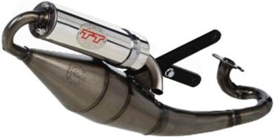 LeoVince Geluiddemper "handmade tt schalld leo compl hm tt inox