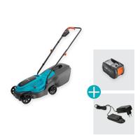 GARDENA EasyMax 32/18V Ready-To-Use Accu-grasmaaier Accu Instelbare maaihoogte 18 V Snijbreedte max. 32 cm - thumbnail