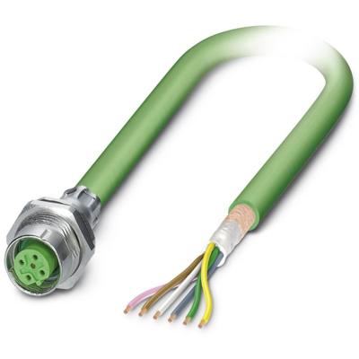 Phoenix Contact 1437627 Sensor/actuator inbouwconnector M12 Aantal polen (sensoren): 5 Bus, inbouw 2.00 m 1 stuk(s) Phoenix Contact 1437627 Sensor/actuator inbouwconnector M12 Aantal polen (sensoren): 5 Bus, inbouw 2.00 m 1 stuk(s)