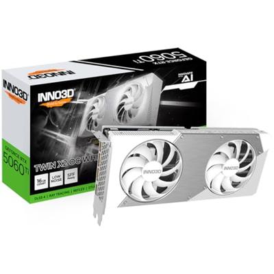 Inno 3D Nvidia GeForce RTX 5060 Ti Videokaart GeForce RTX 5060 Ti 16 GB GDDR7-RAM