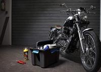 KIS 241508 Opbergbox Scubba Stapelbaar (b x h x d) 735 x 460 x 445 mm Grijs-blauw, Zwart 1 stuk(s) - thumbnail