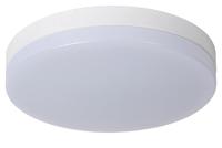 Lucide BISKIT - Plafonnière Badkamer - Ø 40 cm - LED - 1x36W 2700K - IP44 - Bewegingssensor - Wit - thumbnail