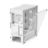 DeepCool CC560 Midi-tower PC-behuizing Wit 2 voorgeïnstalleerde ventilators - thumbnail