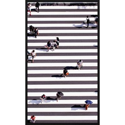 Wanddecoratie Rhythm of the City 025 70x118cm Wanddecoratie Rhythm of the City 025 70x118cm