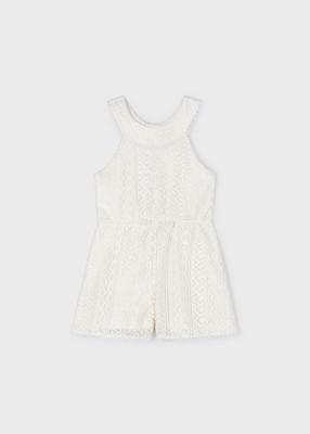 Mayoral Meisjes jumpsuit - Chickpea