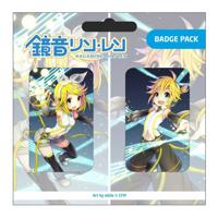 Hatsune Miku Pin Badges 2-Pack Set C - thumbnail