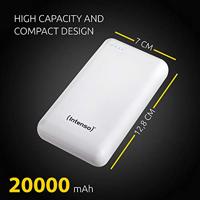 Intenso XS20000 Zusatzakku LiPo 20000 mAh 7313552 powerbank Lithium-Polymeer (LiPo) Wit - thumbnail