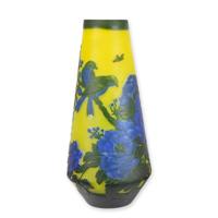 Camee glazen vaas 'kersenbloesem' - thumbnail