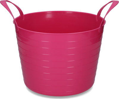 Emmer V-Trug Flexi roze 40 l Emmer V-Trug Flexi roze 40 l
