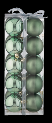 LIVARNO home 20 Kerstballen (Groen)