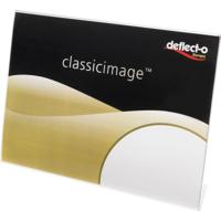 Deflecto 47505 Classic Image® Tafelstatief Voor papierformaat: DIN A5 staand Transparant 12 stuks/pak 12 stuk(s) - thumbnail