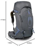Osprey Aura AG - 50L - XS/S - Tungsten Grey - thumbnail