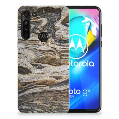 Motorola Moto G8 Power | TPU | Siliconen hoesje | Steen