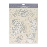 Raamsticker Zilver, 42x30cm - thumbnail