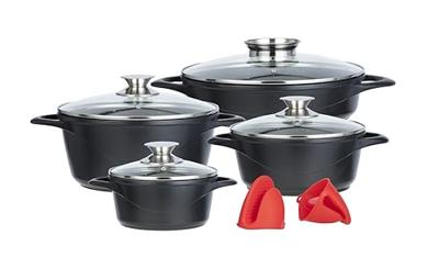 Smile MGK-17 soeppan Zwart Aluminium