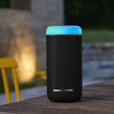 Hama Bluetooth®-luidspreker Glow Pro Waterdicht IPX4 5 Licht-modi 30W Zw
