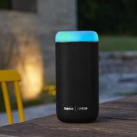 Hama Bluetooth®-luidspreker Glow Pro Waterdicht IPX4 5 Licht-modi 30W Zw - thumbnail