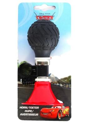 Disney Fietstoeter cars - rood/zwart