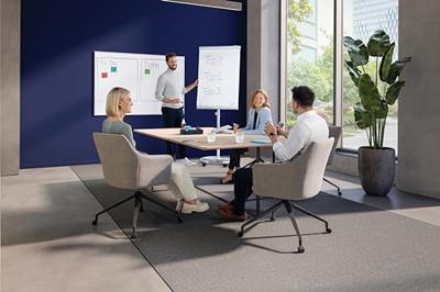 Franken Flipchartbord Easel ECO Mobile Steel F2400/N - thumbnail