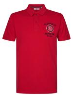 Petrol Industries Heren Klassieke polo Imperial Red - S - thumbnail