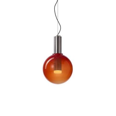 Bomma Phenomena Hanglamp - Small Ball - Ferrari rood - zilver Bomma Phenomena Hanglamp - Small Ball - Ferrari rood - zilver