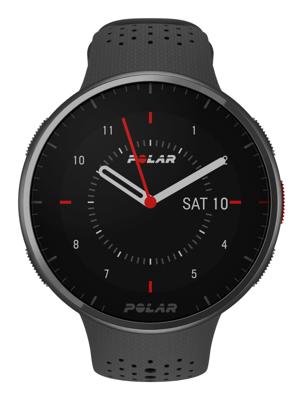 Polar Pacer Pro GPS-loophorloge 45 mm S/L Carbon, Grijs