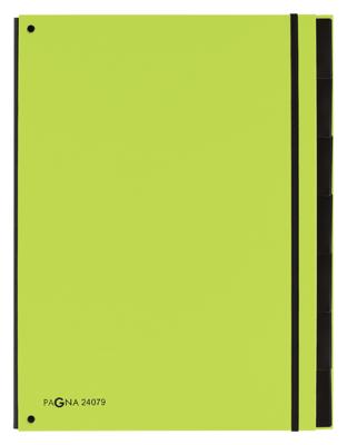 Sorteermap Pagna Trend A4 7 tabs appelgroen Sorteermap Pagna Trend A4 7 tabs appelgroen