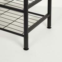 Jassenrek met schap Max Home Staal Melamine spaanderplaat Minimalist 60 x 175 x 40 cm - thumbnail