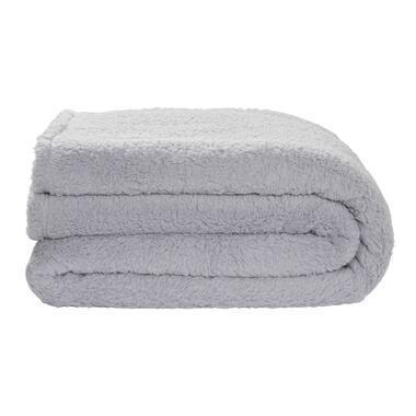 Sprei Teddy - grijs - 240x220 cm