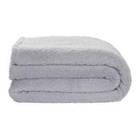 Sprei Teddy - grijs - 240x220 cm - thumbnail