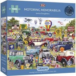 Motoring Memorabilia Puzzel 1000 Stukjes